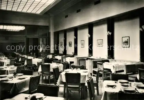 AK / Ansichtskarte Liberec Grand hotel Zlaty lev Jidelna Liberec