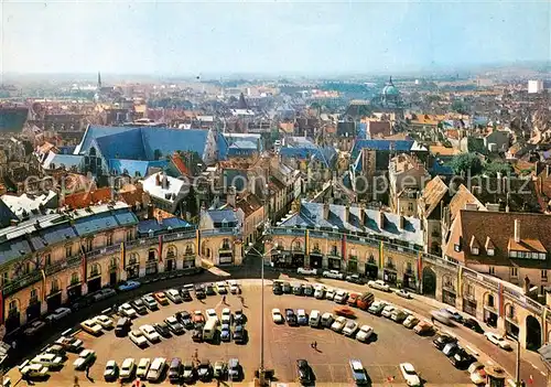 AK / Ansichtskarte Dijon_Cote_d_Or Place de la Liberation Vue generale aerienne Dijon_Cote_d_Or