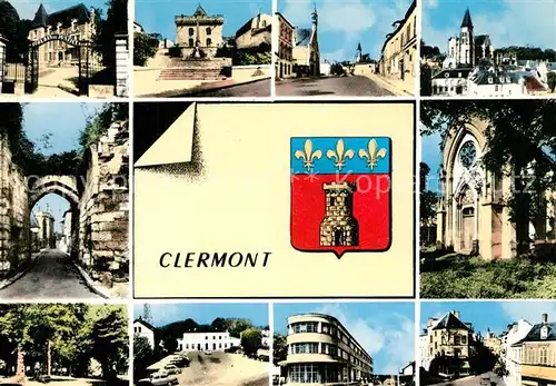 AK / Ansichtskarte Clermont_Oise Vue partielle Clermont_Oise
