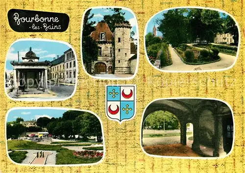 AK / Ansichtskarte Bourbonne les Bains_Haute_Marne Vue partielle Bourbonne les Bains_Haute