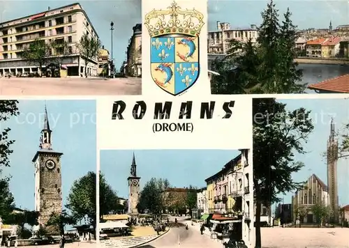 AK / Ansichtskarte Romans_Bourg_de_Peage Vue partielle Romans_Bourg_de_Peage