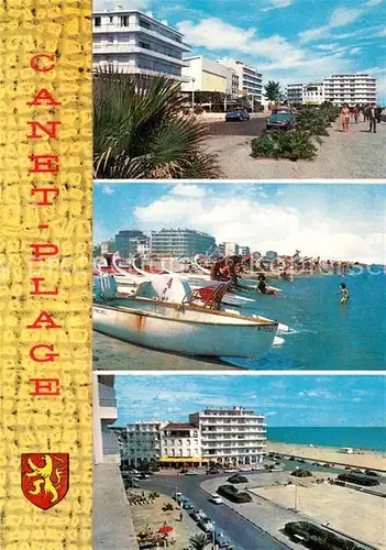 AK / Ansichtskarte Canet_Plage La Plage Radieuse Canet_Plage