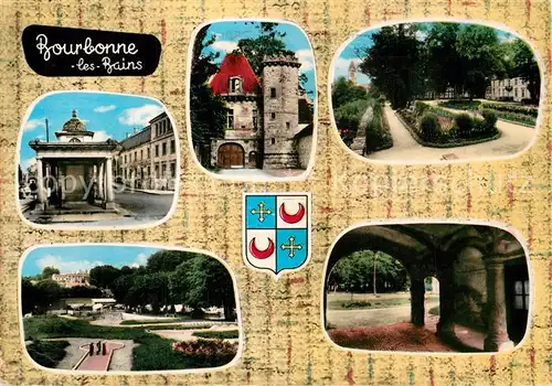 AK / Ansichtskarte Bourbonne les Bains_Haute_Marne Vue partielle Bourbonne les Bains_Haute