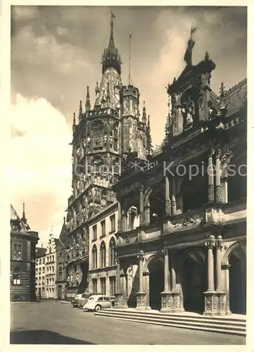 AK / Ansichtskarte Koeln_Rhein Rathaus Koeln_Rhein
