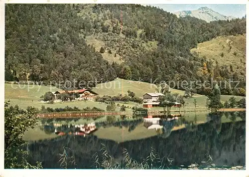 AK / Ansichtskarte Bad_Reichenhall Kaffee Gaststaette Madlbauer Thumsee Bad_Reichenhall