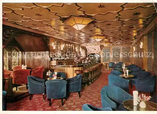 AK / Ansichtskarte Hamburg Hotel Reichshof Bar Hamburg
