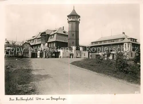 AK / Ansichtskarte Erzgebirge_Region Keilberghotel Erzgebirge Region