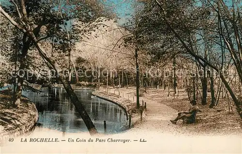 AK / Ansichtskarte La_Rochelle_Charente Maritime Un coin du Parc Charruyer La_Rochelle