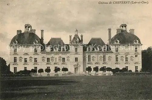 AK / Ansichtskarte Cheverny Le Chateau Schloss Cheverny
