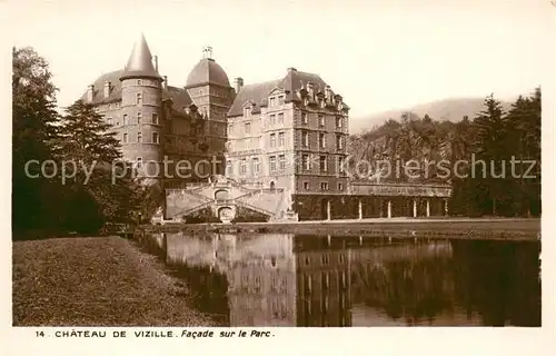 AK / Ansichtskarte Vizille Chateau Facade sur le Parc Schloss Vizille