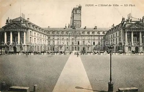 AK / Ansichtskarte Dijon_Cote_d_Or Hotel de Ville Dijon_Cote_d_Or