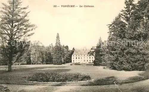 AK / Ansichtskarte Voneche Chateau Parc Schloss Park Voneche