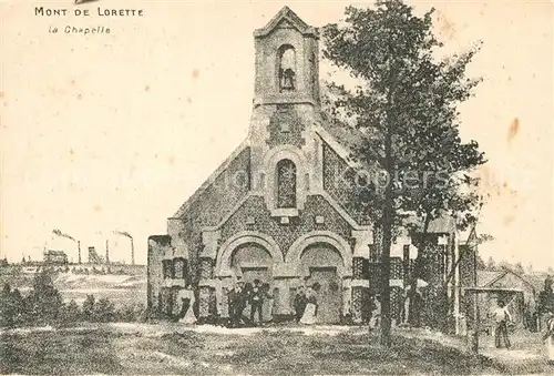 AK / Ansichtskarte Ablain Saint Nazaire Mont de Lorette la chapelle Ablain Saint Nazaire
