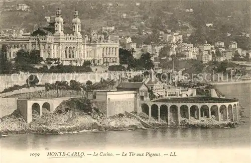 AK / Ansichtskarte Monte Carlo Le Casino Le Tir aux Pigeons Cote d Azur Monte Carlo