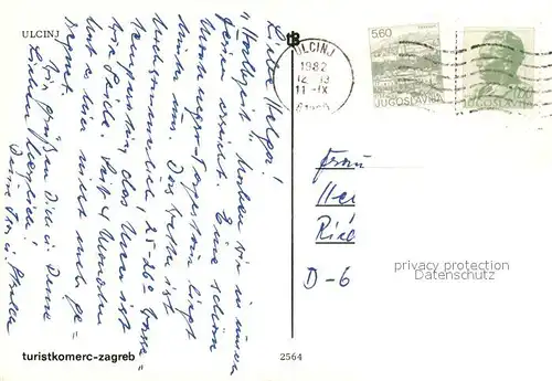 AK / Ansichtskarte Ulcinj  Ulcinj