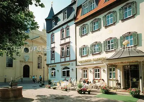 AK / Ansichtskarte Fulda Hotel Restaurant Goldener Karpfen Fulda