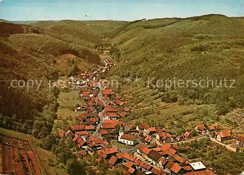 AK / Ansichtskarte Steina_Suedharz Fliegeraufnahme Steina Suedharz