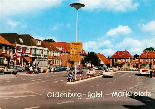 AK / Ansichtskarte Oldenburg_Holstein Marktplatz Oldenburg_Holstein