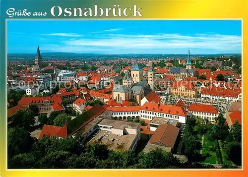 AK / Ansichtskarte Osnabrueck Fliegeraufnahme Osnabrueck