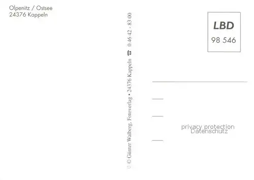 AK / Ansichtskarte Olpenitz Fliegeraufnahme Strand Segelboote Kappeln Olpenitz