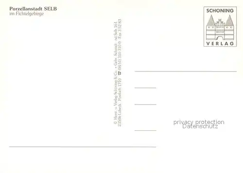 AK / Ansichtskarte Selb Porzellanstadt im Fichtelgebirge Freibad Brunnen  Selb