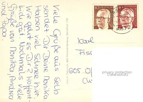 AK / Ansichtskarte Selb Porzellanstadt Freibad Kirche Neubauten Selb