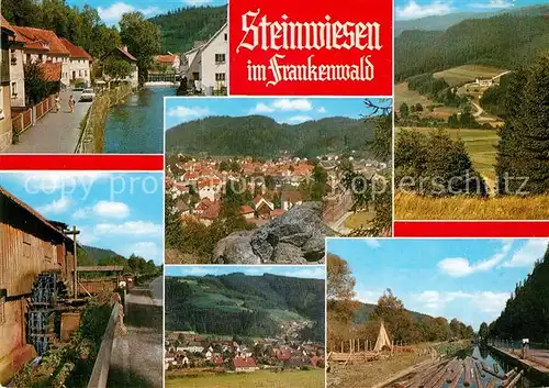 AK / Ansichtskarte Steinwiesen Wassermuehle im Frankenwald Steinwiesen