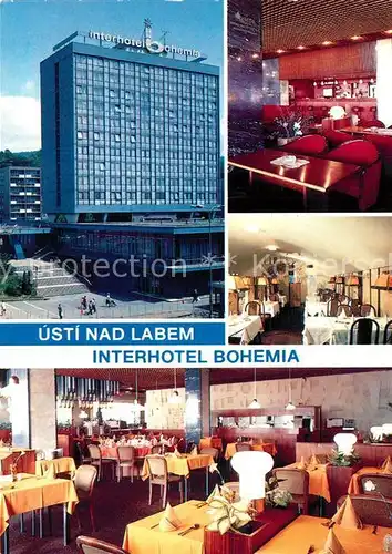 AK / Ansichtskarte Usti_nad_Labem Interhotel Bohemia Usti_nad_Labem
