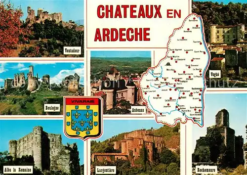 AK / Ansichtskarte Astet Chateau Ardeche Astet