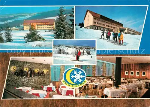 AK / Ansichtskarte Churanov Hotel Winterlandschaft Churanov