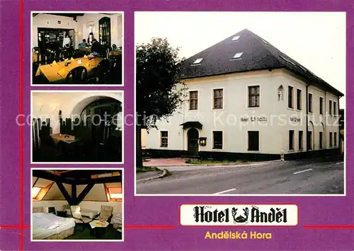 AK / Ansichtskarte Zlate_Hory_Zuckmantel Hotel Andel Zlate_Hory_Zuckmantel