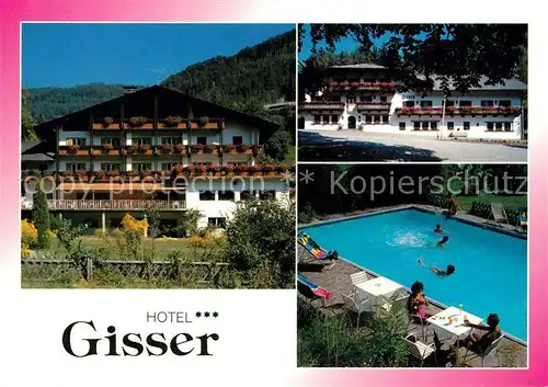 AK / Ansichtskarte St_Sigmund Hotel Gisser St_Sigmund