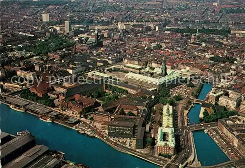AK / Ansichtskarte Kobenhavn Fliegeraufnahme Kobenhavn