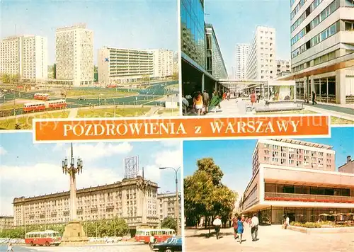AK / Ansichtskarte Warszawa Stadtansichten Warszawa