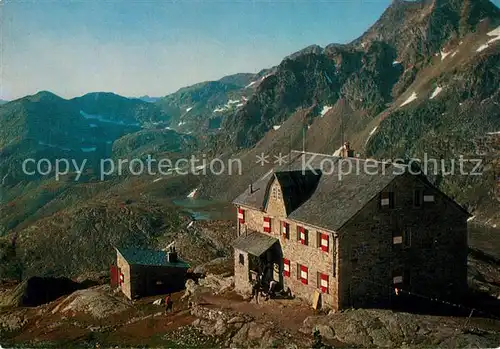 AK / Ansichtskarte Duisburger_Huette Goldberggruppe Hohe Tauern Duisburger Huette