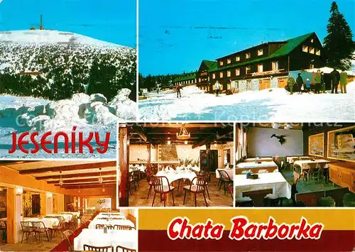 AK / Ansichtskarte Jeseniky Chata Barborka Jeseniky