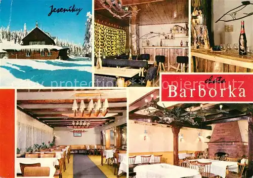 AK / Ansichtskarte Jeseniky Chata Barborka Jeseniky
