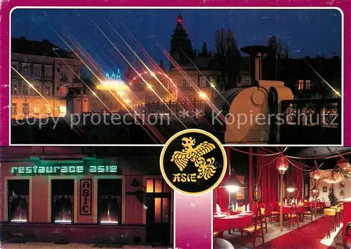 AK / Ansichtskarte Hradec_Kralove Restaurant Asie Hradec Kralove