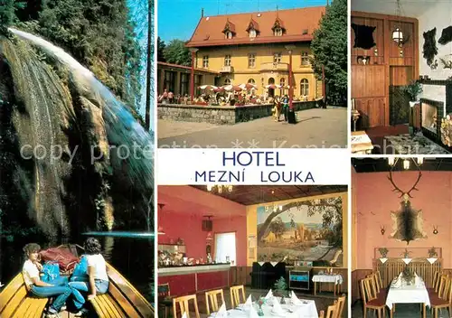 AK / Ansichtskarte Hrensko Hotel Mezni Louka Hrensko