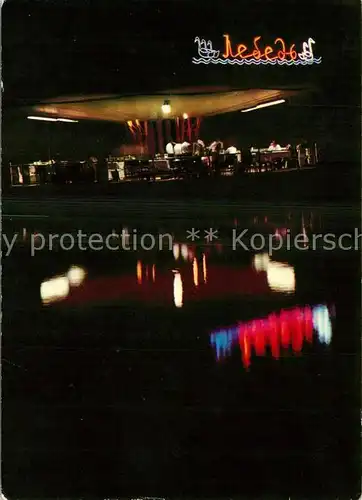 AK / Ansichtskarte Novy_Afon Akhali Atoni Restaurant Nachtaufnahme Novy_Afon