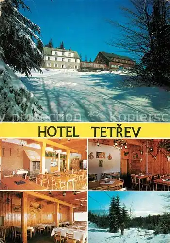 AK / Ansichtskarte Tesinske_Beskydy Hotel Tetrev Tesinske Beskydy
