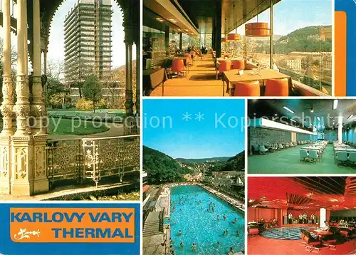 AK / Ansichtskarte Karlovy_Vary Hotel Thermal Karlovy Vary