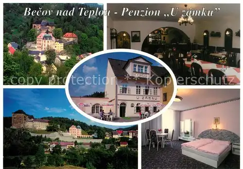 AK / Ansichtskarte Becov_nad_Teplou Pension U Zamku  Becov_nad_Teplou