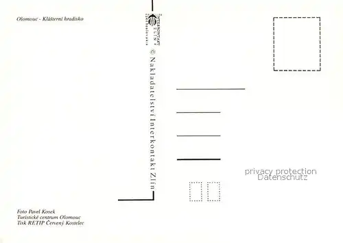 AK / Ansichtskarte Olomouc Kloster Hradisko Fliegeraufnahme Olomouc