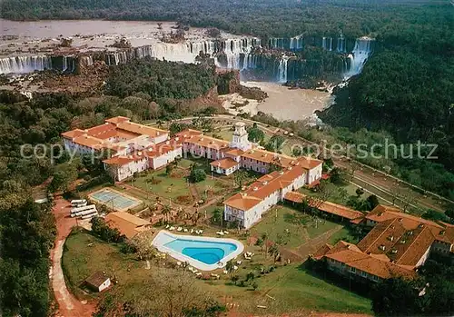 AK / Ansichtskarte Iguacu Fliegeraufnahme Hotel das Cataratas Iguacu