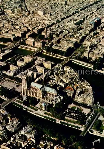 AK / Ansichtskarte Paris Fliegeraufnahme Paris