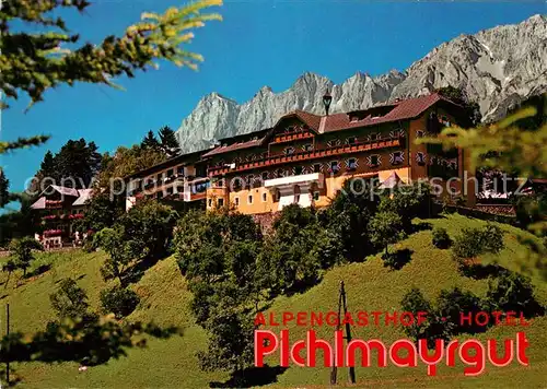 AK / Ansichtskarte Pichl_Schladming Alpengasthof Hotel Pichlmayrgut Pichl_Schladming