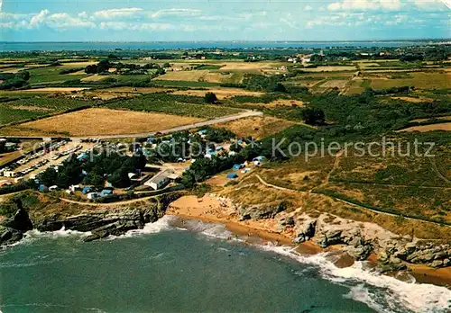 AK / Ansichtskarte Prefailles Fliegeraufnahme Campingplatz Port aux Goths Prefailles