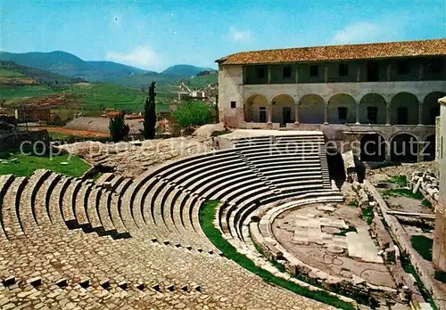 AK / Ansichtskarte Spoleto Teatro Romano Spoleto