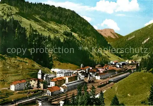 AK / Ansichtskarte Brennero Fliegeraufnahme Panorama Brennero